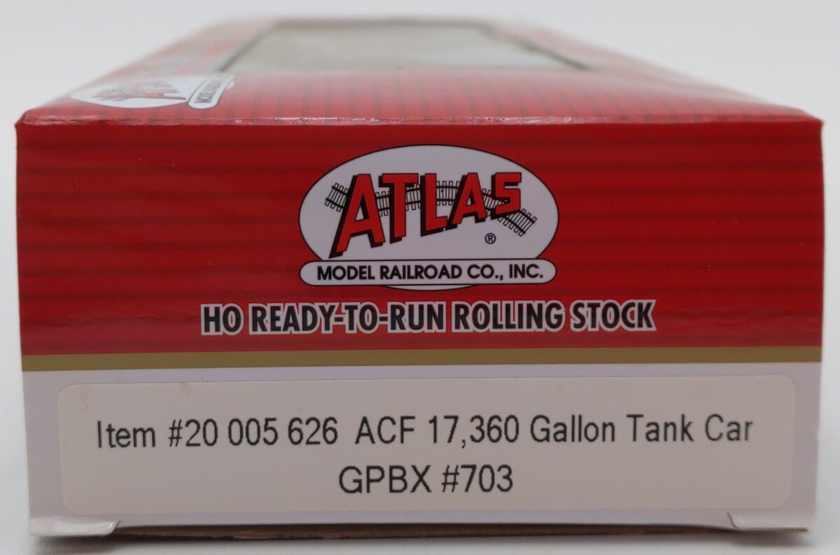 Atlas 20005626 HO GPBX ACF 17,360 Gallon Tank Car #703