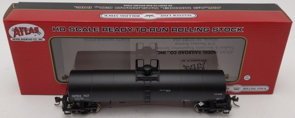 Atlas 20005627 HO GPBX ACF 17,360 Gallon Tank Car #707