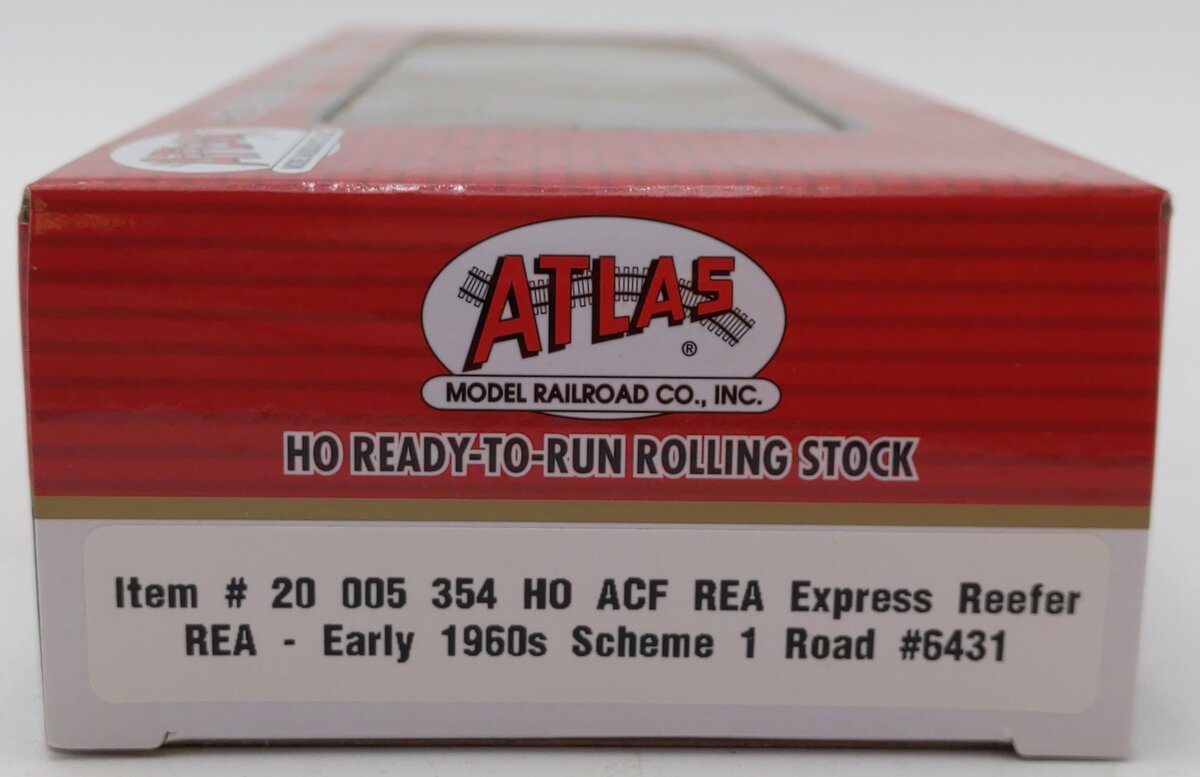 Atlas 20005354 HO Railway Express Agency Early Steel Express Reefer Car #6431