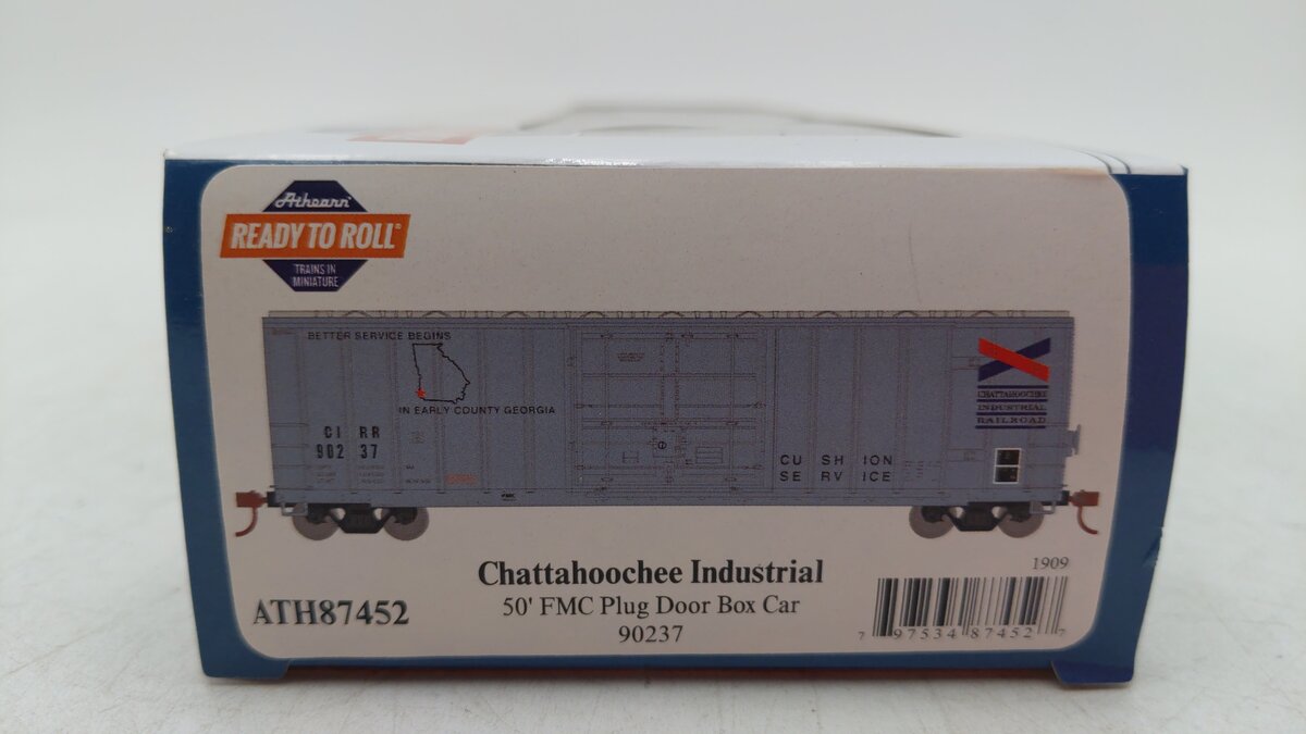 Athearn 87452 HO CIRR 50' FMC Superior Plug Door RTR Boxcar #90237