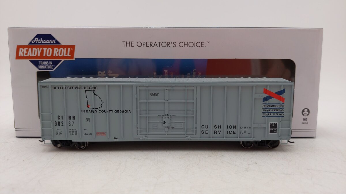 Athearn 87452 HO CIRR 50' FMC Superior Plug Door RTR Boxcar #90237