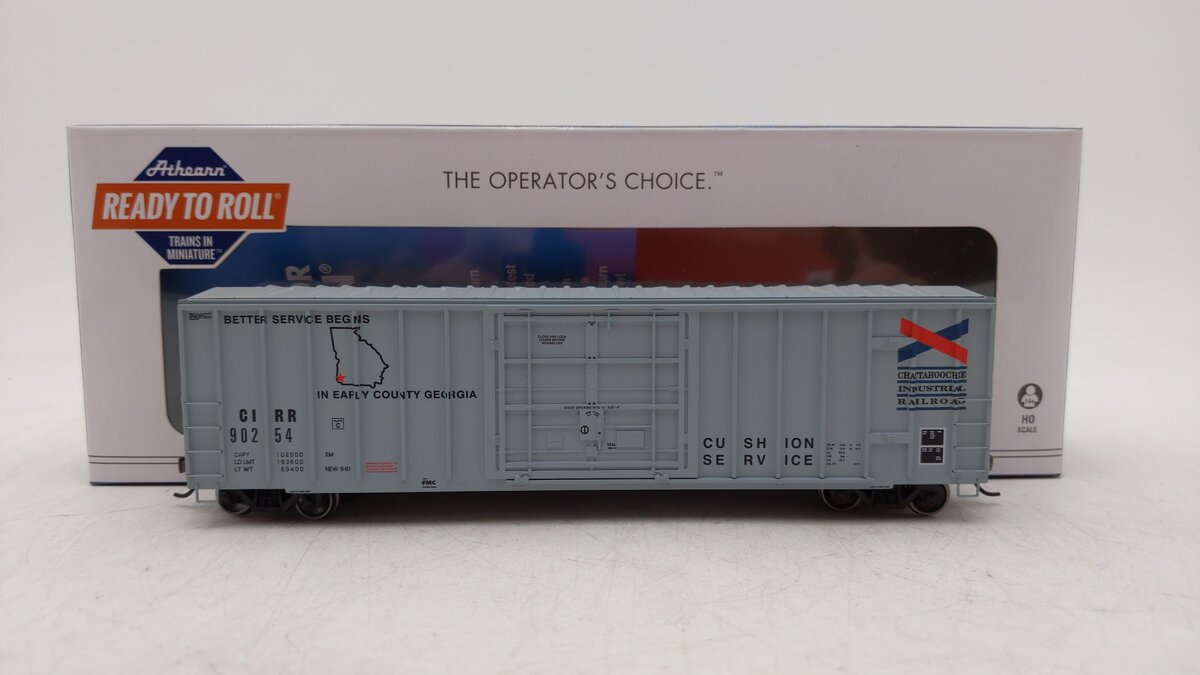 Athearn 87453 HO CIRR 50' FMC Superior Plug Door RTR Boxcar #90254