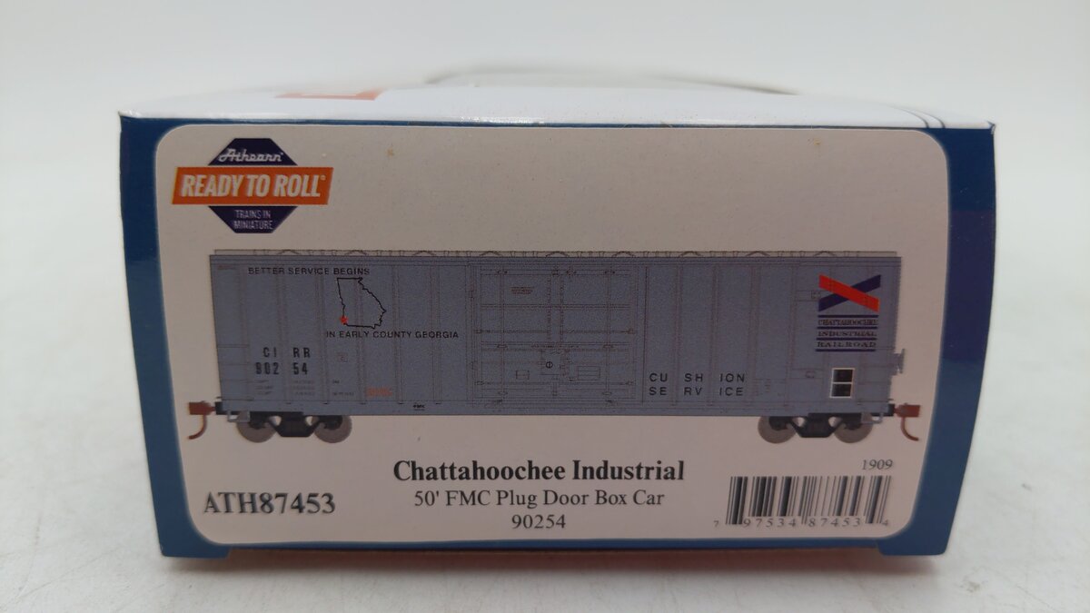Athearn 87453 HO CIRR 50' FMC Superior Plug Door RTR Boxcar #90254