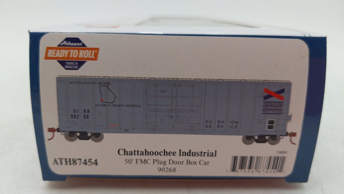 Athearn 87454 HO CIRR 50' FMC Superior Plug Door RTR Boxcar #90268
