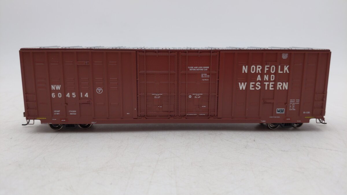 Athearn 96392 HO Norfolk & Western 60' Berwick Hi-Cube Boxcar #604514