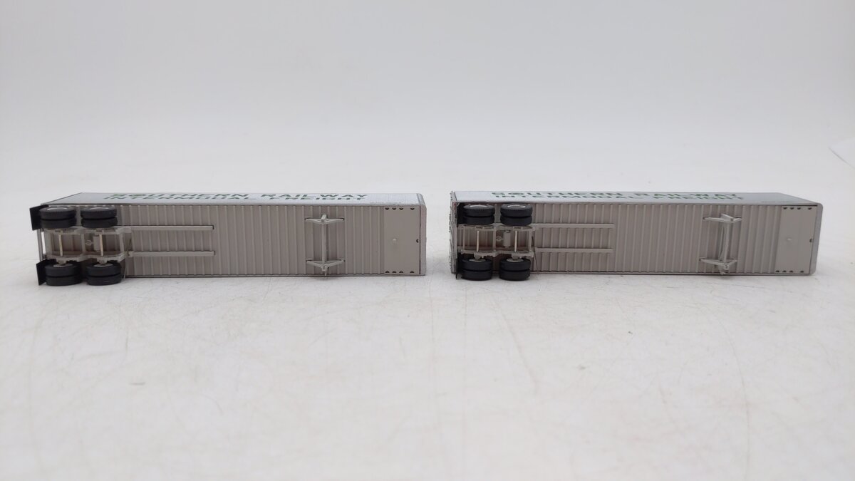 Athearn 73271 HO Southern 40' Fruehauf Z-Van Trailers #1 (Set of 2)