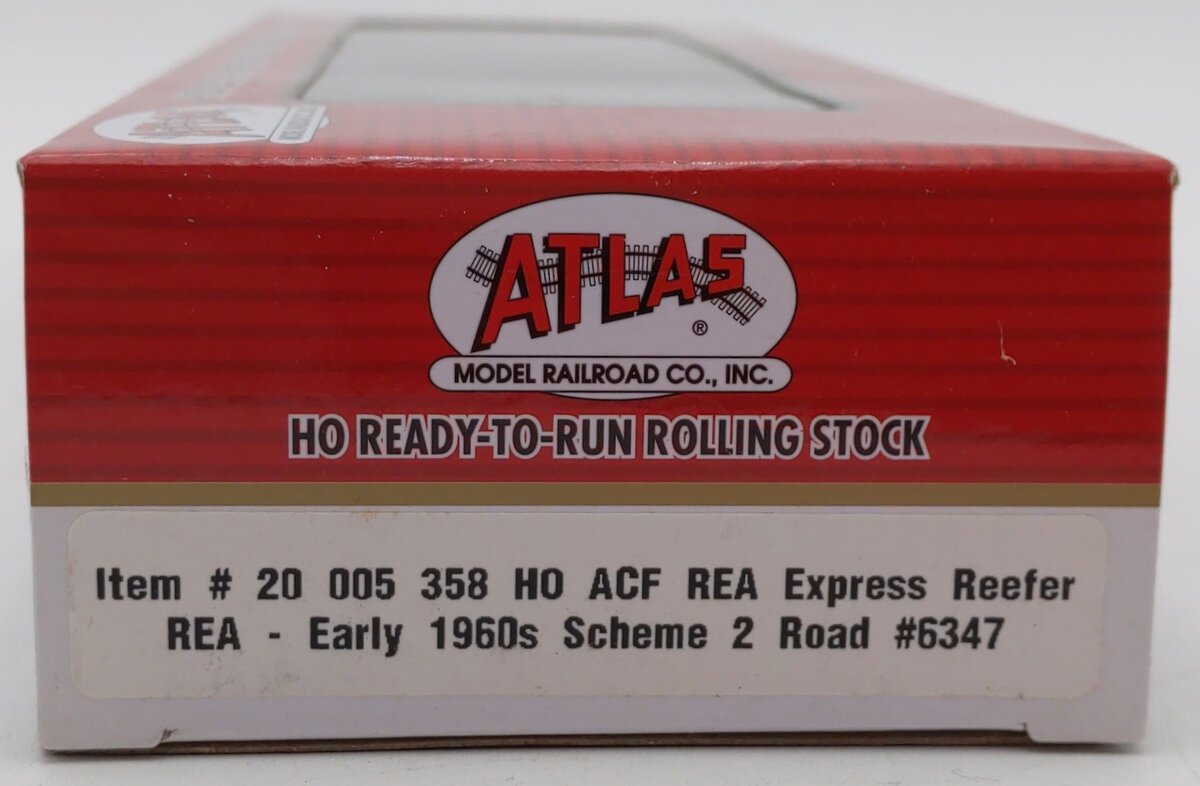 Atlas 20005358 HO Railway Express Agency ACF-REA Steel Express Reefer #6347