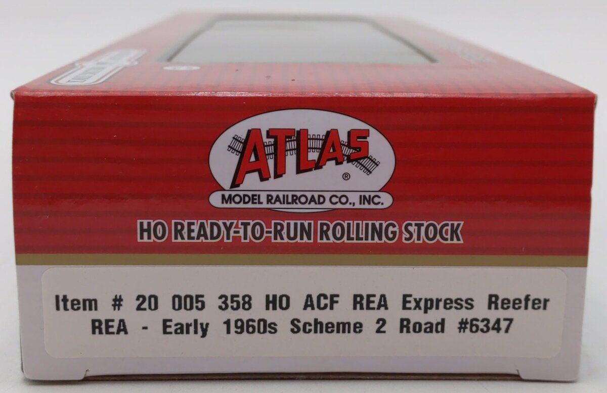 Atlas 20005358 HO Railway Express Agency ACF-REA Steel Express Reefer #6347