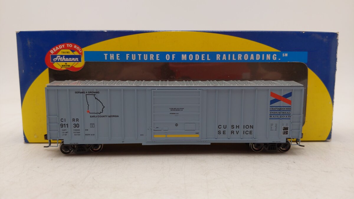 Athearn 89317 HO Scale Chattahoochee Industrial Railroad 50' SIECO Boxcar #91130