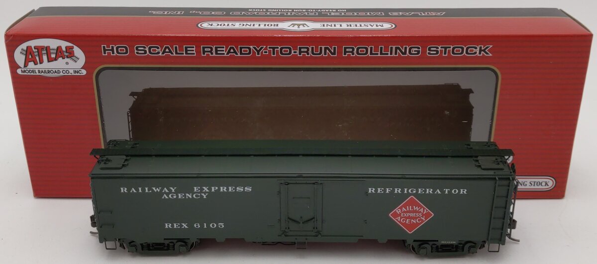 Atlas 20005351 HO Railway Express Agency MID Steel Express Reefer Car #6105