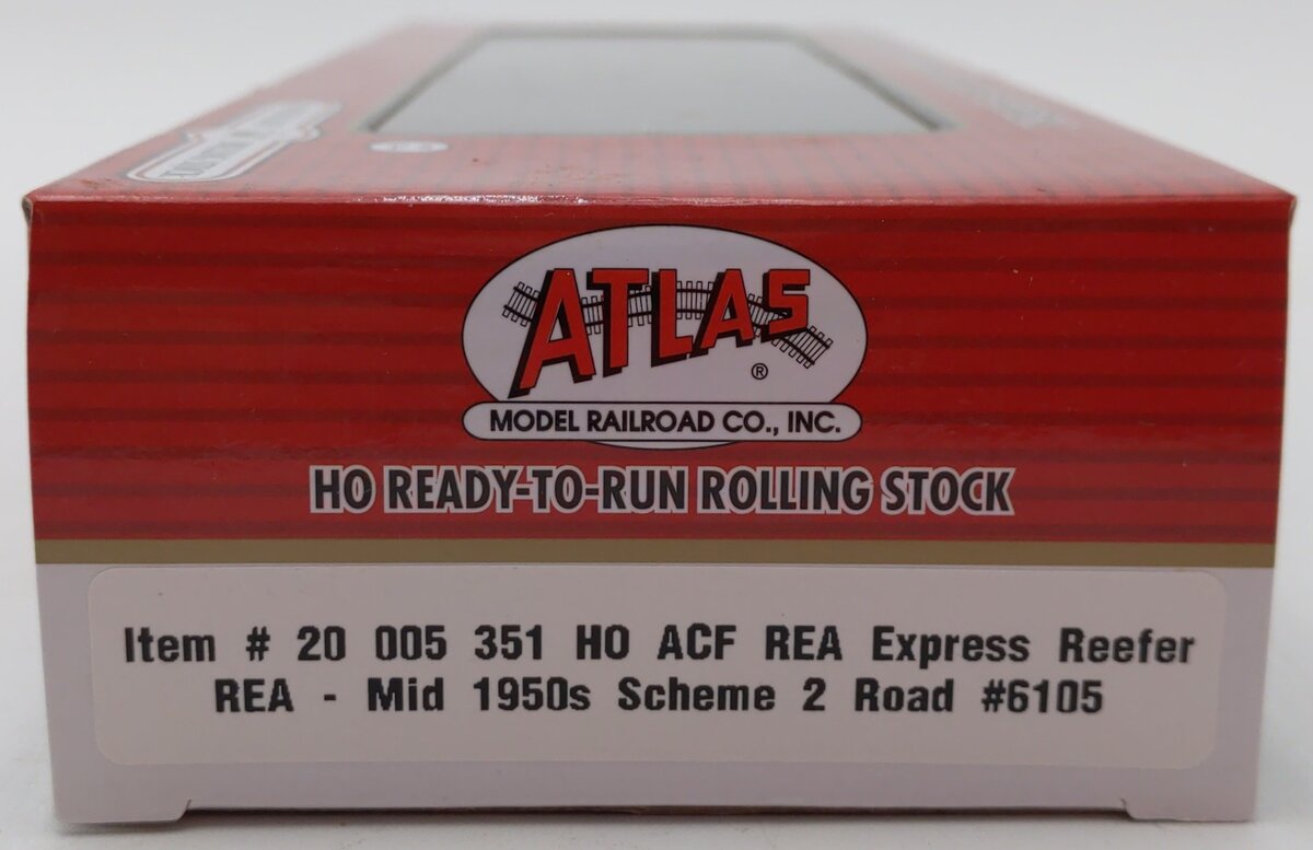 Atlas 20005351 HO Railway Express Agency MID Steel Express Reefer Car #6105