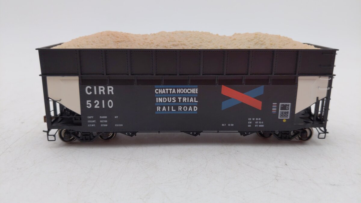 Athearn 76486 HO Chattahoochee Industrial 40' Wood Chip Hopper w/Load RTR #5210