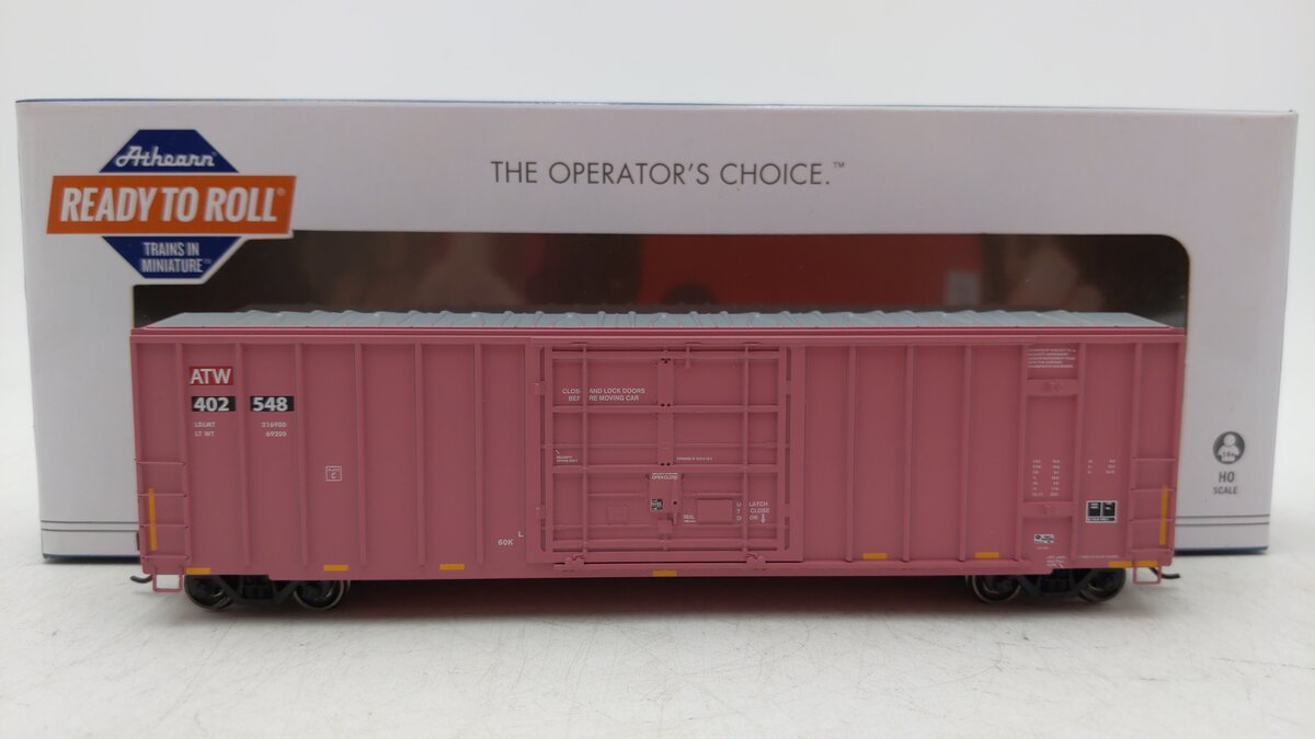 Athearn 87444 HO ATW 50' FMC Superior Plug Door RTR Boxcar #402548