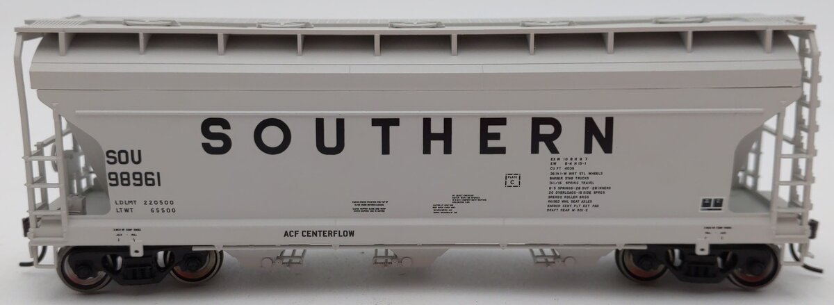 Atlas 20004454 N Southern Trainman® ACF® 3560 Covered Hopper #98961