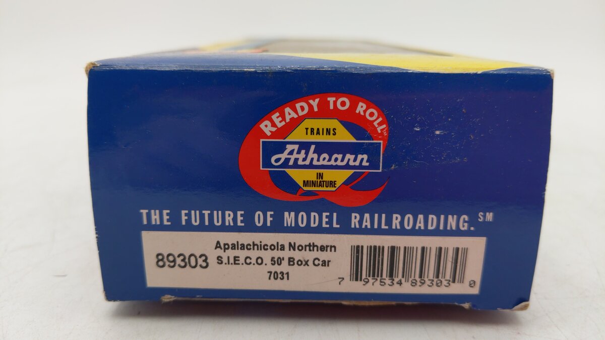 Athearn 89303 HO Apalachicola Northern S.I.E.C.O. 50' Boxcar # 7031 RTR