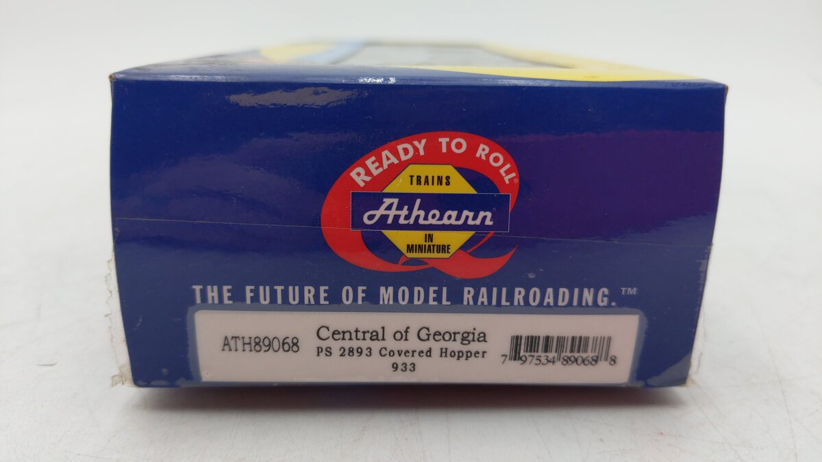 Athearn 89068 HO Central of Georgia PS-2 2893 Covered Hopper #933