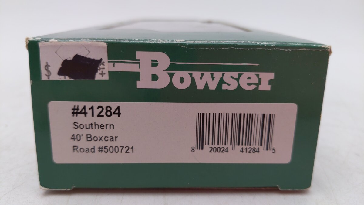 Bowser 41284 HO Southern 40' Steel Side Box Car #500721