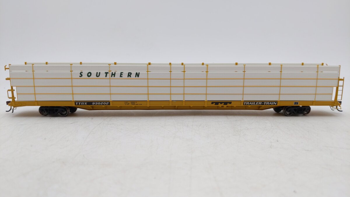 Athearn G69575 HO Southern/TTBX F89-F Bi-Level Auto Rack #930202