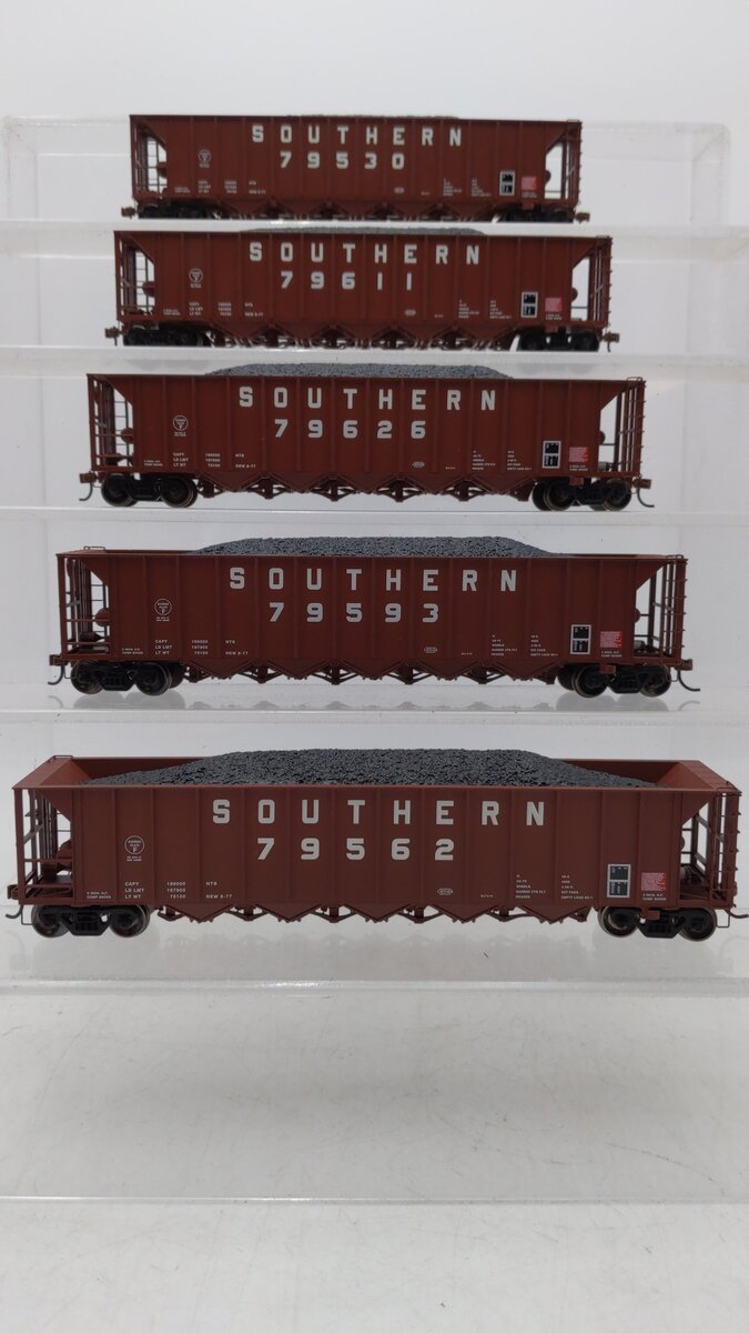 Athearn 98342 HO Southern 5-Bay Rapid Discharge Hopper RTR (5) #1