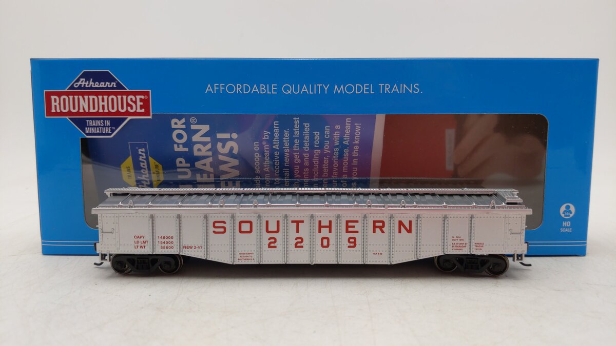 Roundhouse 82119 HO Southern 50' Covered Gondola #2209