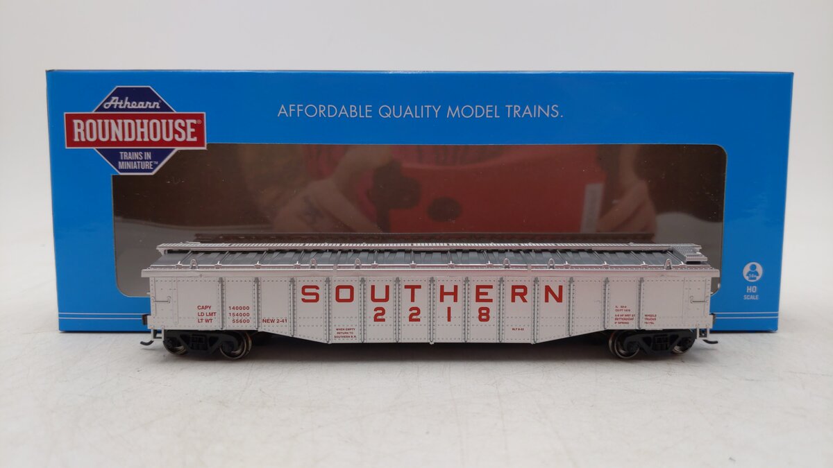 Roundhouse 82121 HO Southern 50' Covered Gondola #2218