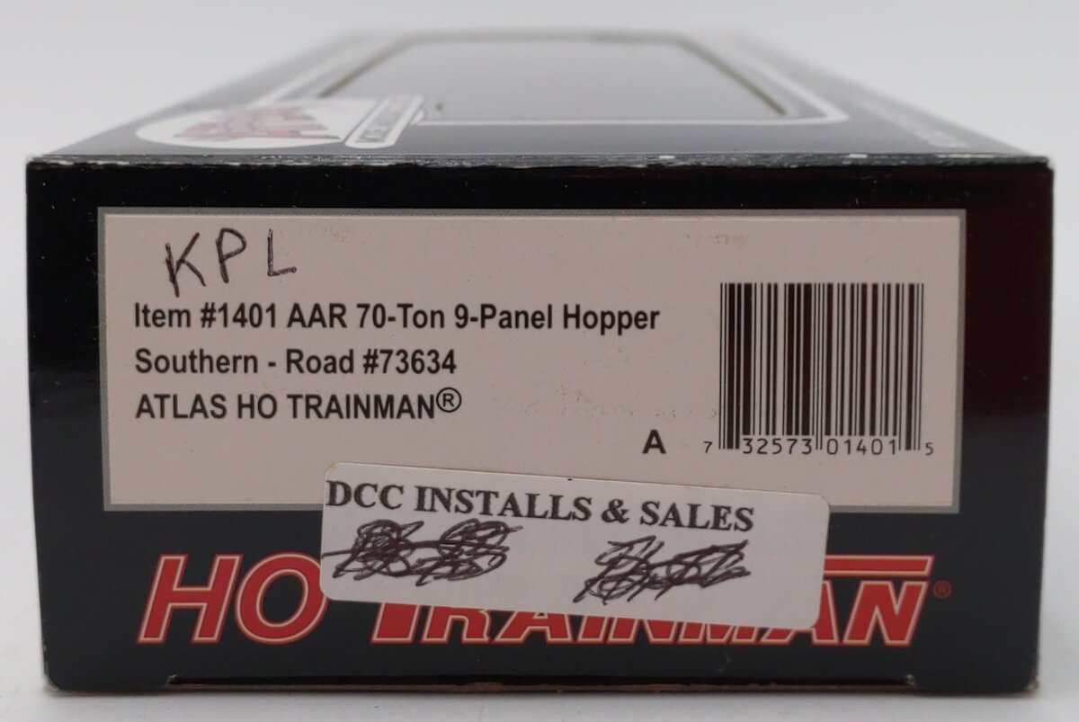 Atlas 1401A Southern 70T 3-Bay Hopper #73634