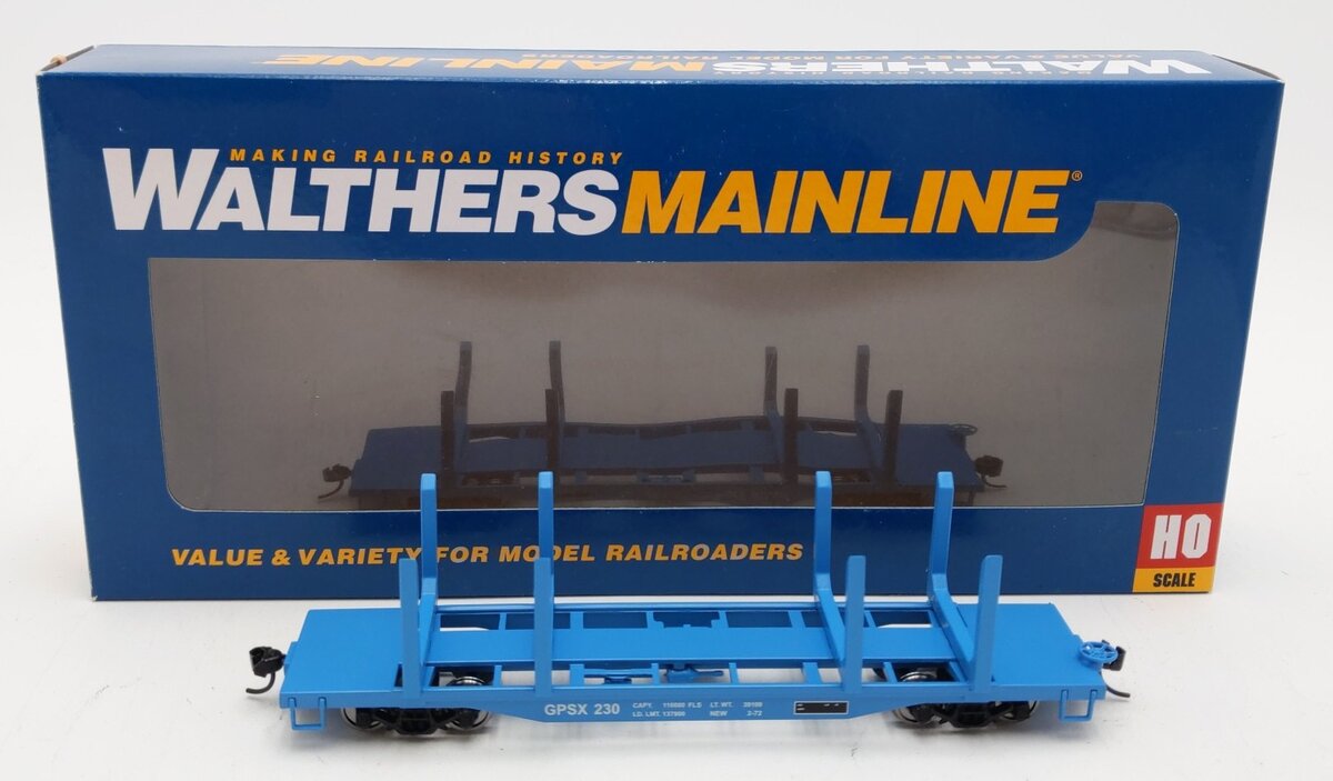 Walthers 910-50919 HO Georgia Pacific Ready to Run 45' Logging Flatcar #230