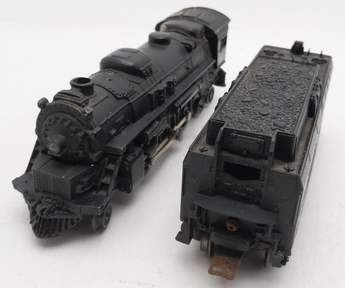 Lionel 2029 Vintage O 2-6-4 Die-Cast Steam Locomotive w/234W Tender VG