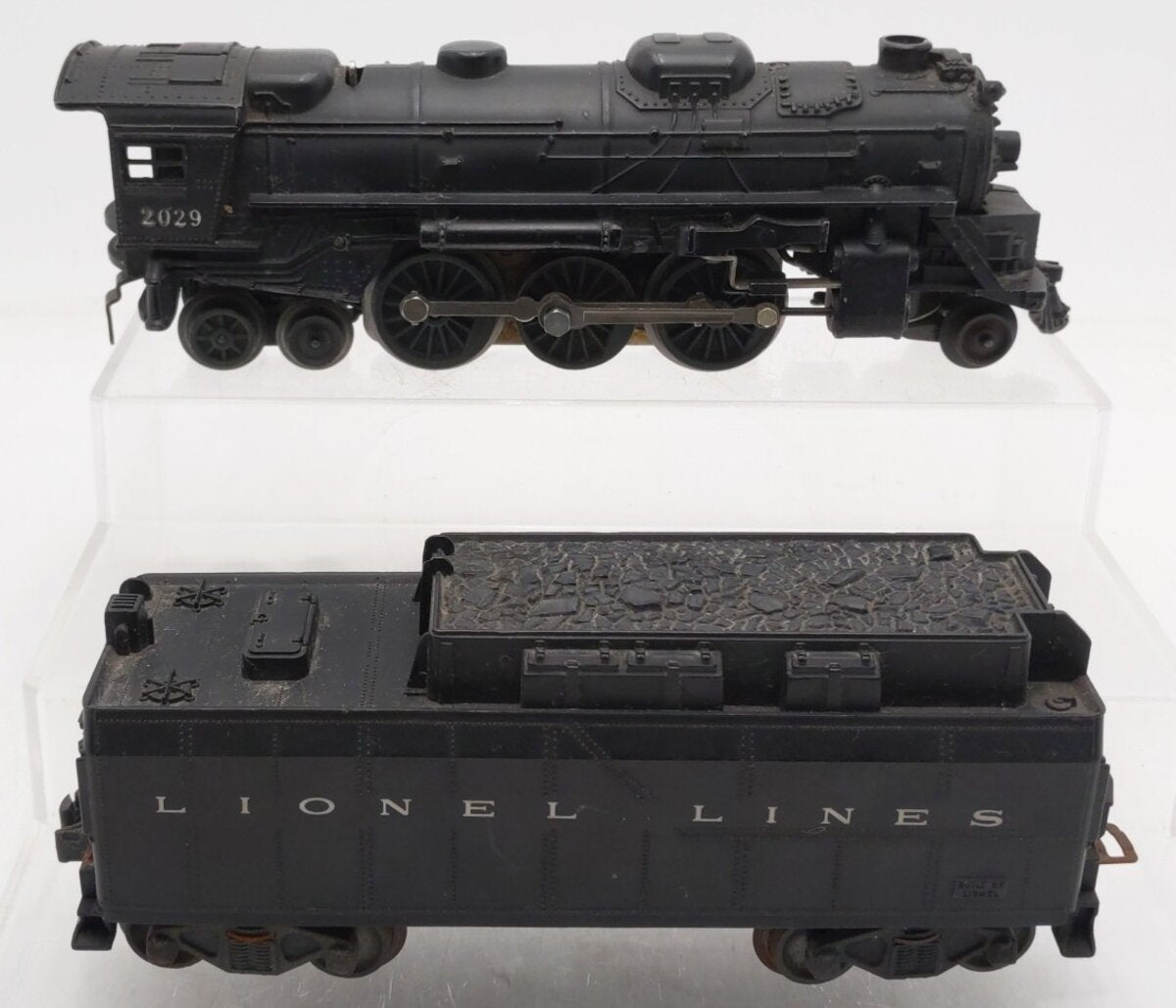 Lionel 2029 Vintage O 2-6-4 Die-Cast Steam Locomotive w/234W Tender VG
