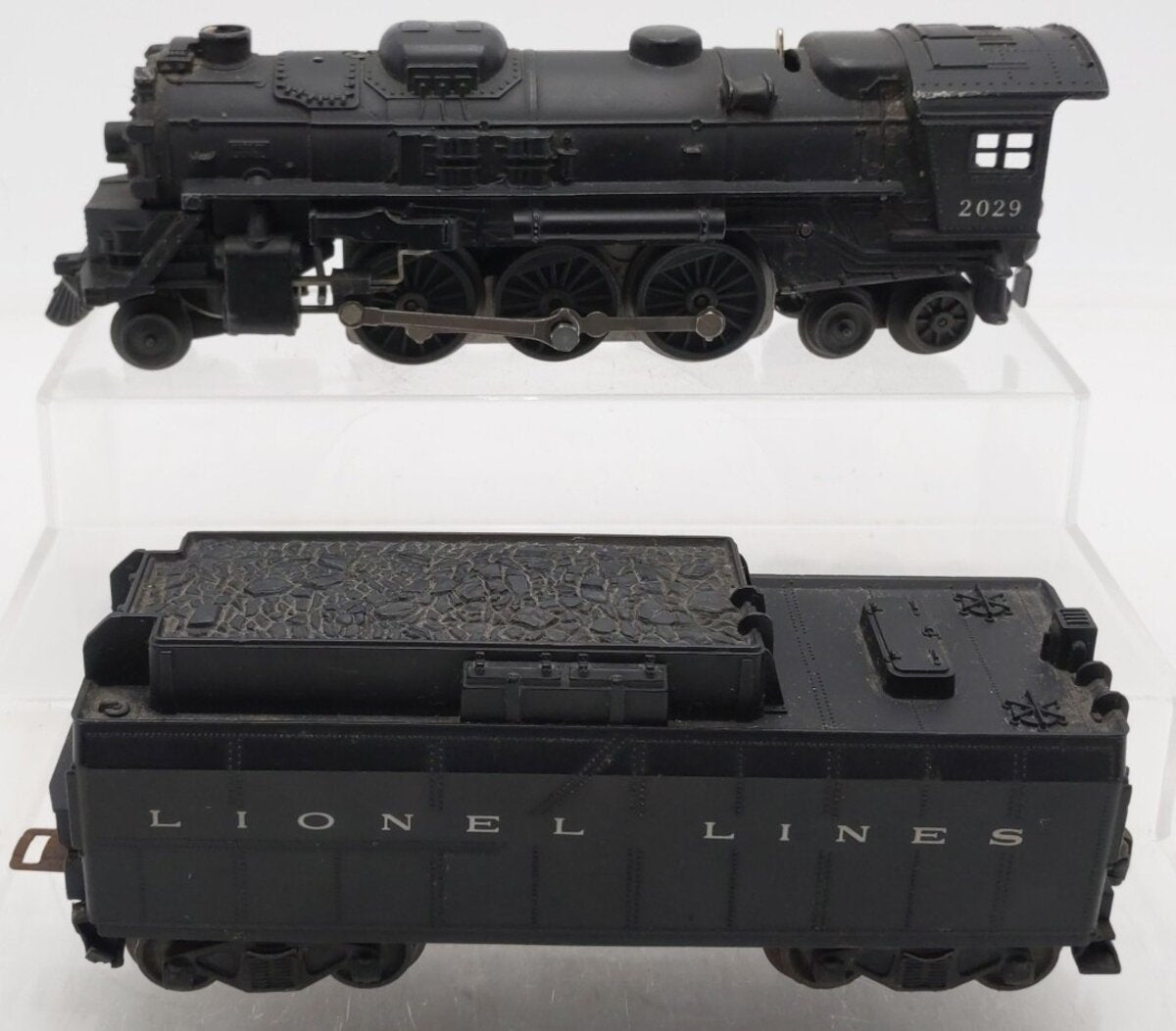 Lionel 2029 Vintage O 2-6-4 Die-Cast Steam Locomotive w/234W Tender VG