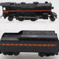 Lionel 250 Vintage O Pennsy Orange Stripe 2-4-2 Steam Loco with 250T Tender VG