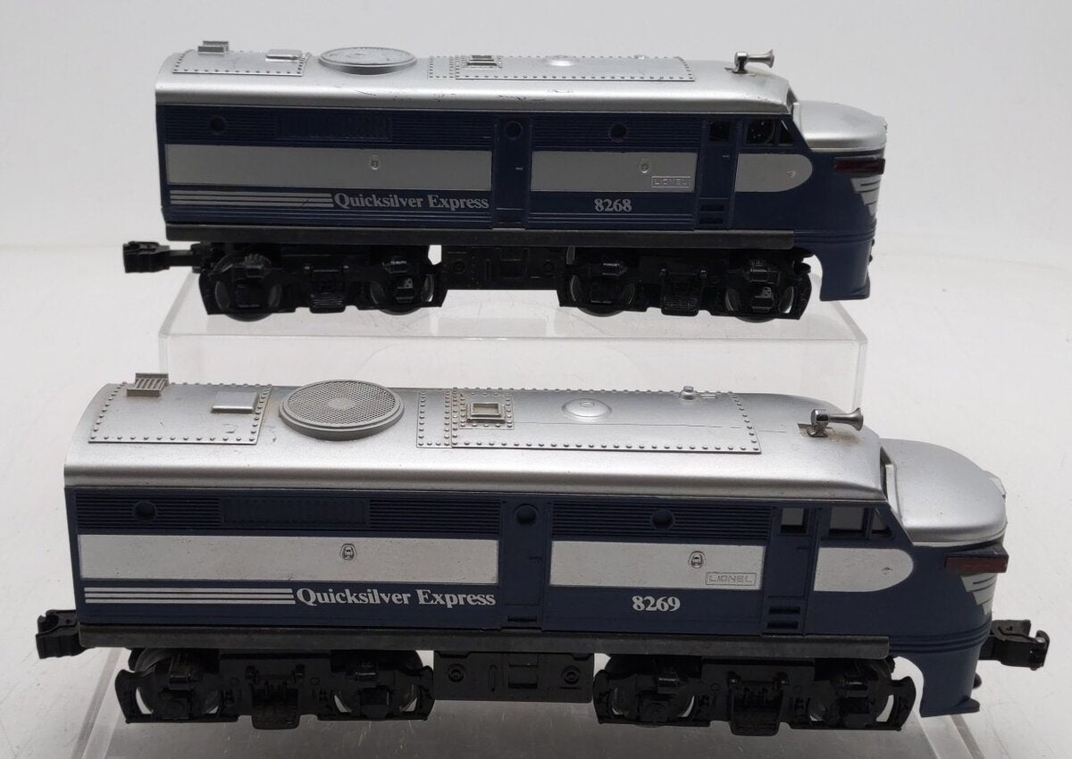 Lionel 6-8268 O Gauge Quicksilver Express Alco AA Units Diesel Loco #8268/#8269 VG