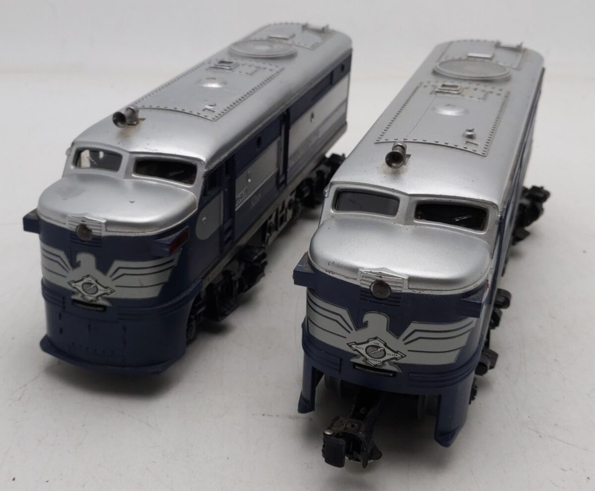 Lionel 6-8268 O Gauge Quicksilver Express Alco AA Units Diesel Loco #8268/#8269 VG