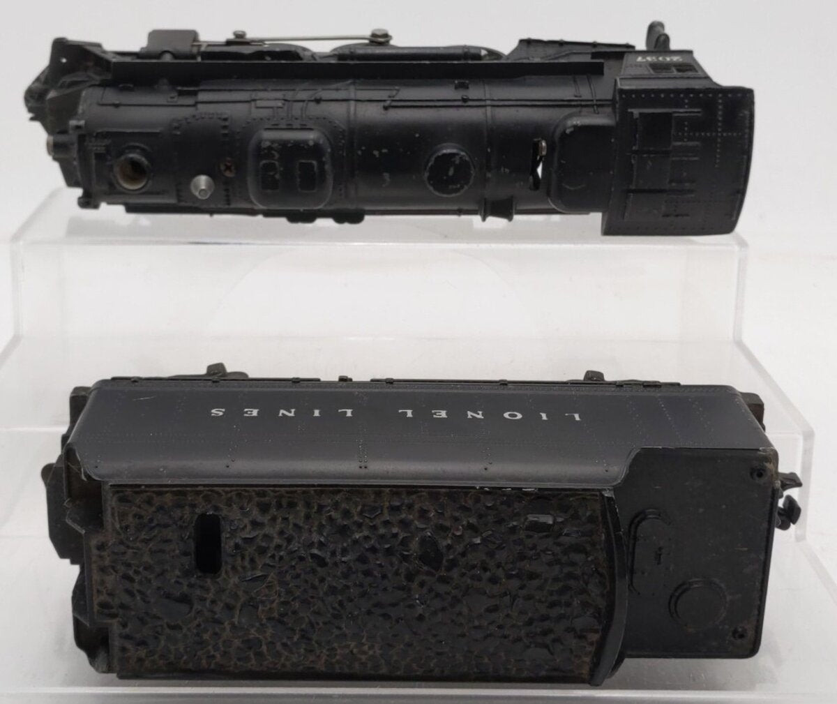 Lionel 2037 Vintage O 2-6-4 Die-Cast Steam Locomotive w/ 6466W Tender VG