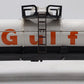 Lionel 6-6301 O Gauge Gulf Oil Single Dome Tank Car LN/Box
