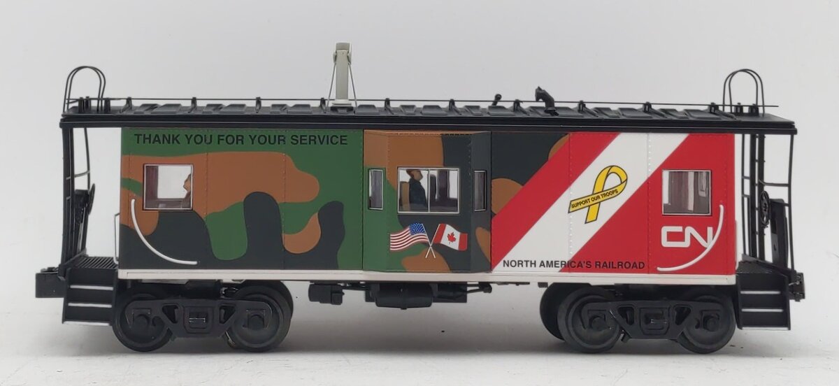 Lionel 2226790 O Gauge Canadian National Veterans Bay Window Caboose LN/Box