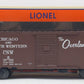 Lionel 6-83531 O Chicago & Northwestern PS1 Boxcar #5 w/Sound
