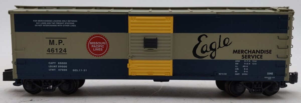 S-Helper 01921 S Scale Missouri Pacific Rebuilt Steel Boxcar #46124 EX/Box