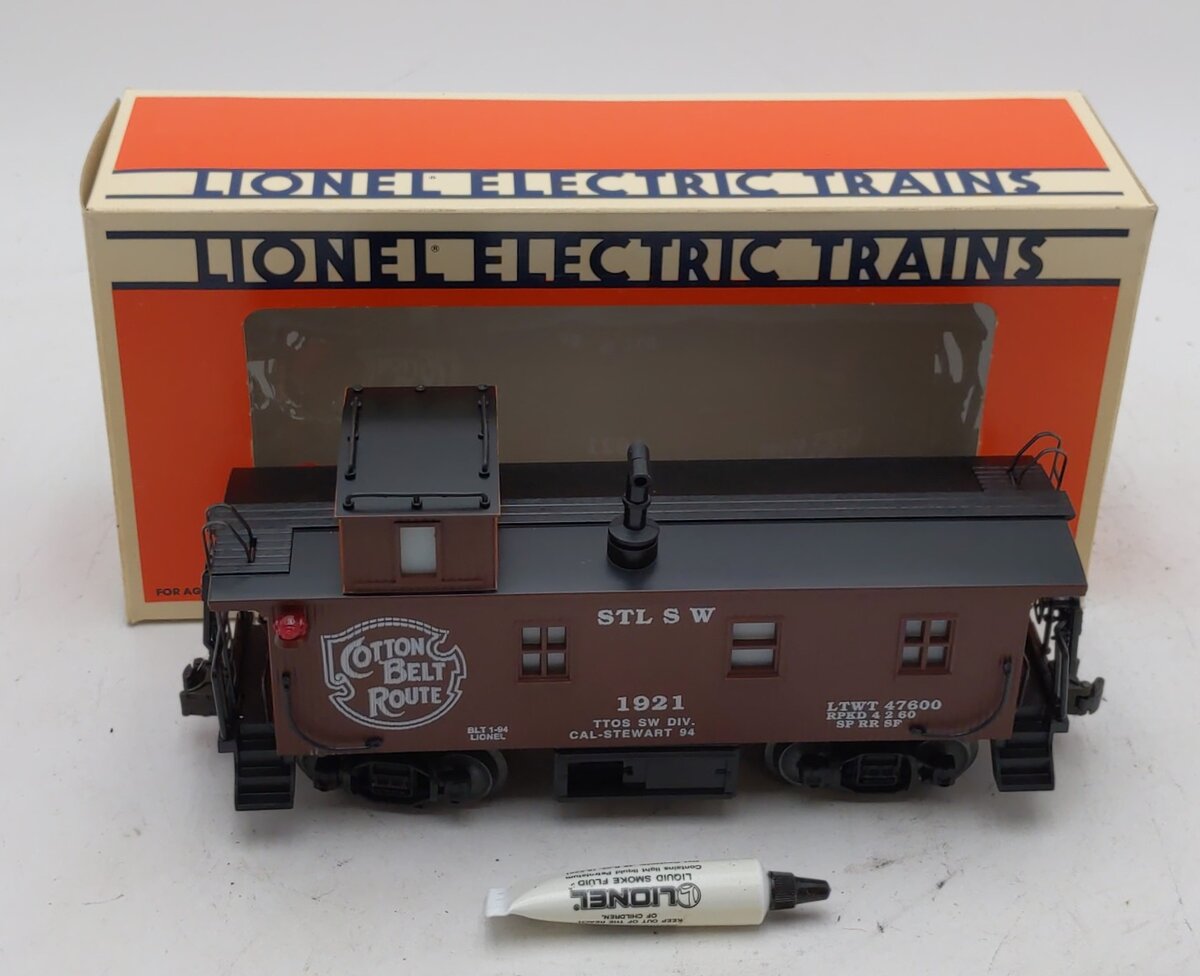 Lionel 6-52047 O Gauge SSW 1944 Cottonbelt Woodside Caboose #1921 LN/Box