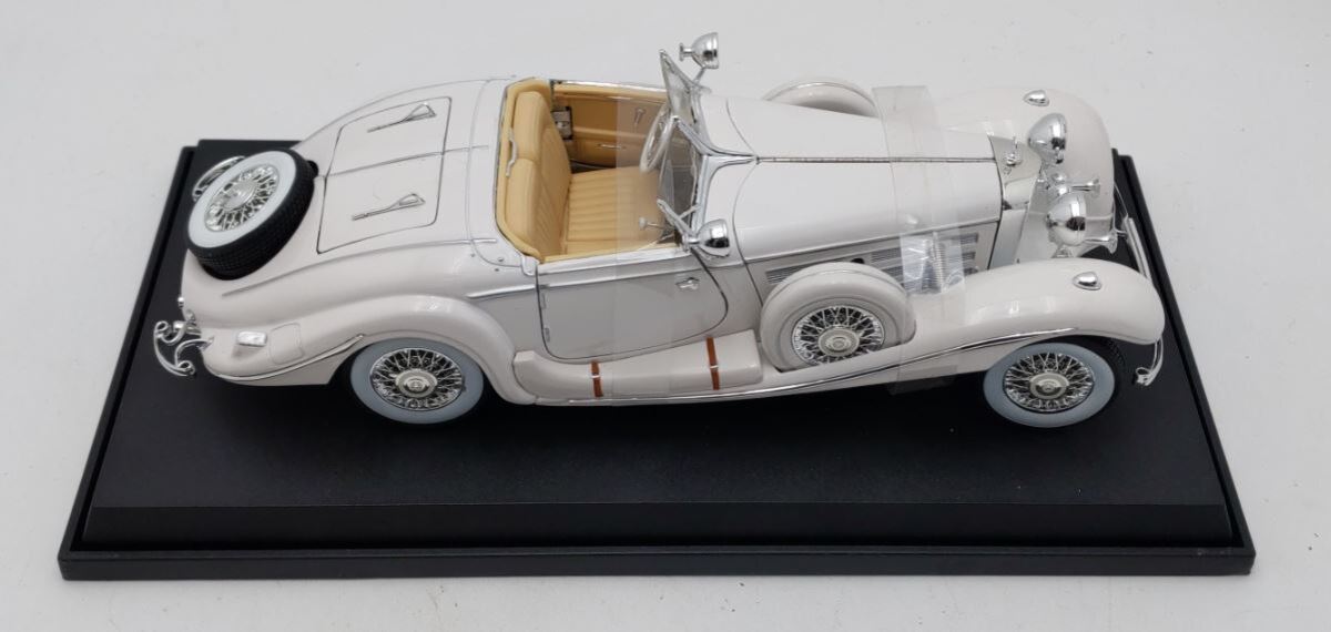 Maisto 36862 1:18 1936 Mercedes Benz 500K Type Special Roadster (White) LN/Box