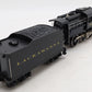 MTH 30-1179-1 Erie Lackawanna 4-6-0 Camelback Steam Locomotive #1024 VG/Box