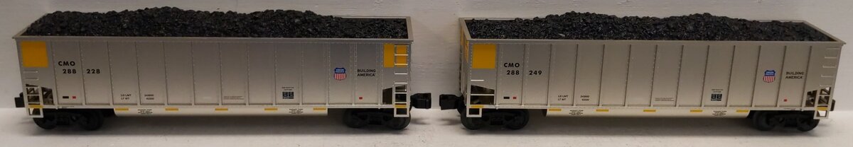 Lionel 2243090 O Union Pacific Standard Rotary Gondola (Set of 2)