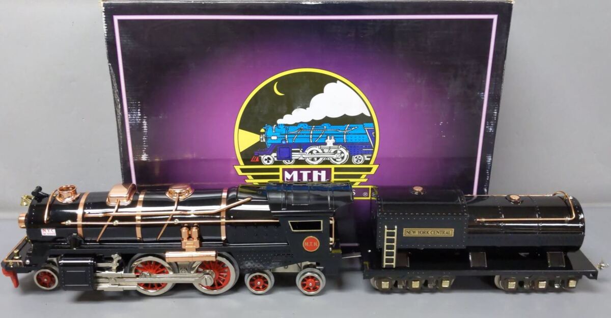 MTH 10-1060 Std Gauge NYC Tinplate 400E Steam Locomotive and Tender w/PS1 LN/Box