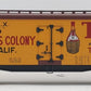 Atlas 3001536S O Italian Swiss Colony/Tipo Wine 40' Wood Reefer #279 (3 Rail) LN/Box