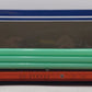 Atlas 2002607 O Illinois Central Gulf Trainman® 62' Bulkhead Flat Car - 3 Rail