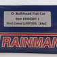 Atlas 2002607 O Illinois Central Gulf Trainman® 62' Bulkhead Flat Car - 3 Rail
