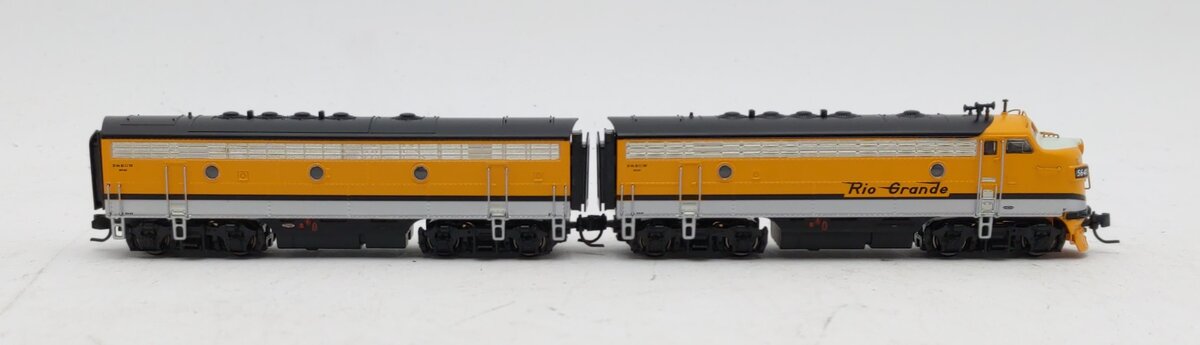 Broadway Limited 6862 N DRGW EMD F7 AB Diesel Set #5641/5642 with Sound & DCC