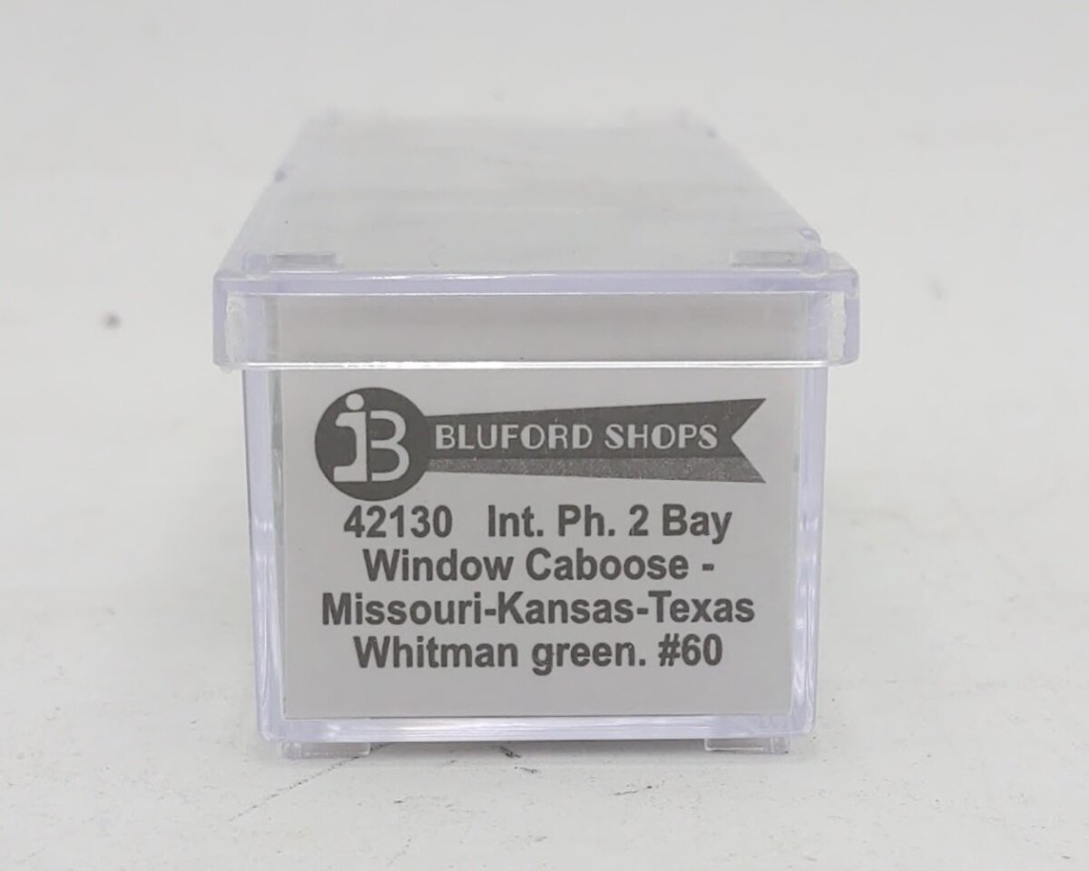 Bluford Shops 42130 N MKT 2 Bay Window Caboose #60 LN/Box