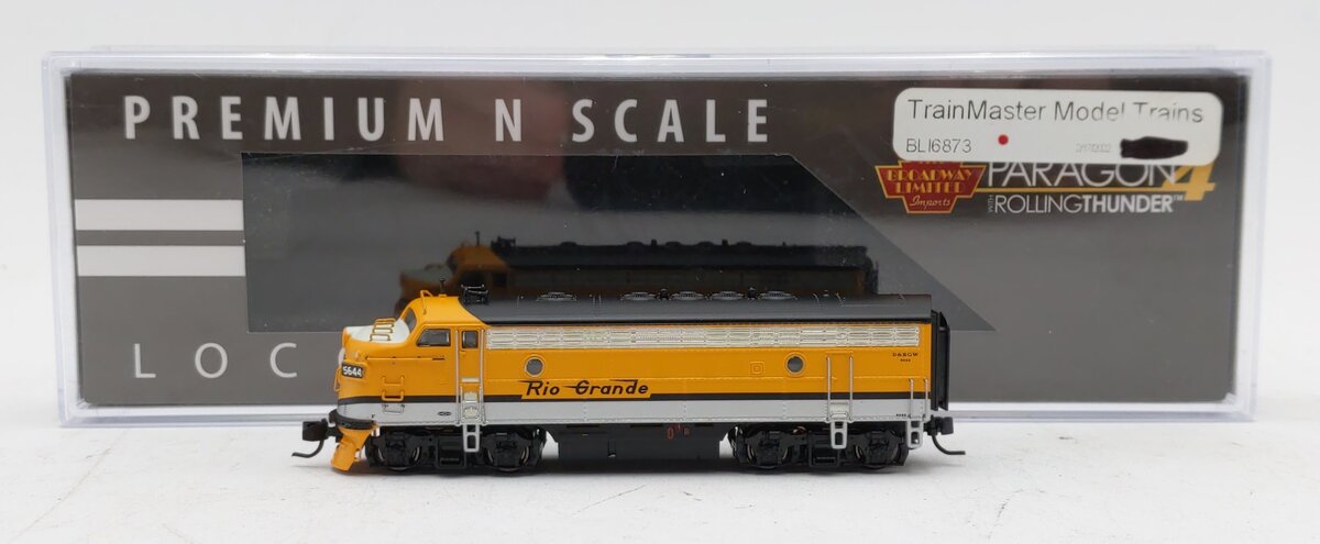 Broadway Limited 6873 N DRGW EMD F7A Diesel Locomotive Sound/DC/DCC #5644
