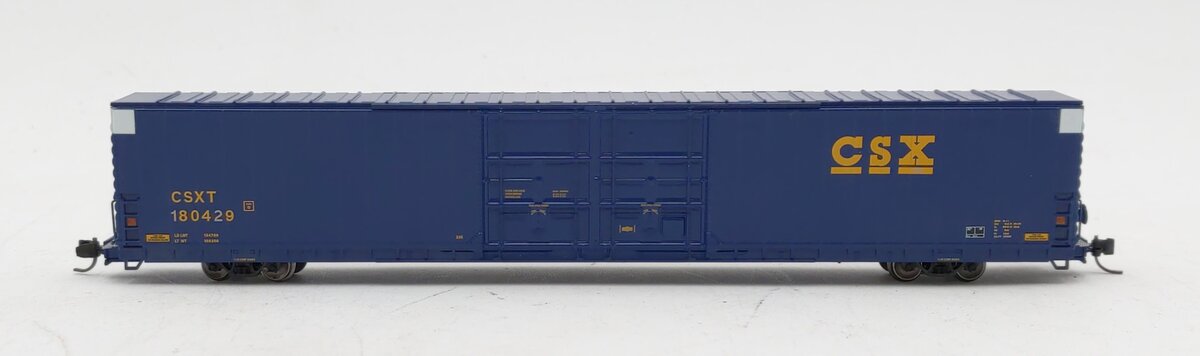 Bluford Shops 86627 N CSX PS 86' Auto Parts Double Door Boxcar #180429 LN/Box
